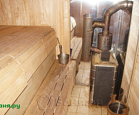 Большая баня без бильярда