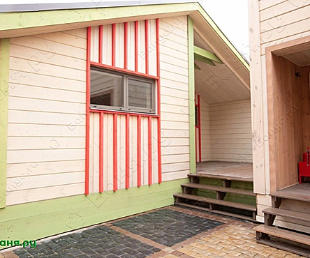 Домики № 3, 4, 5, 6