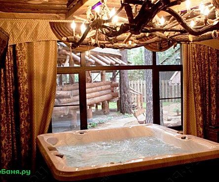 Сауна в vip-усадьбе Адрия