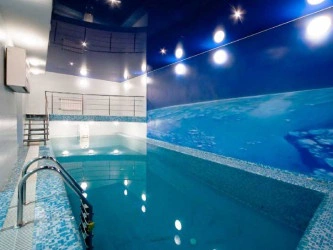 Сауна базы отдыха Village Enisey