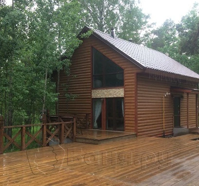 Баня на базе отдыха Ермак