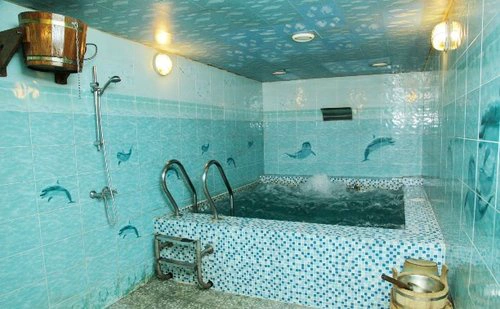 Баня на дровах в Криволучье