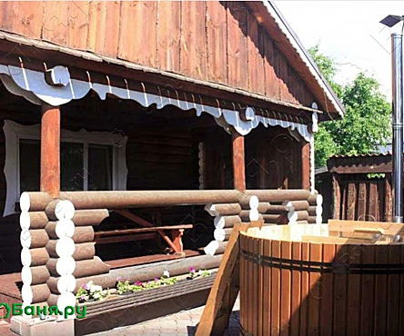 Шестиместный банный дом