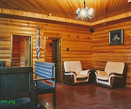 Русская баня на дровах