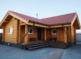 Русская баня Карамель