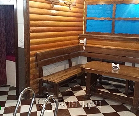 Русская парная Золотая шайка