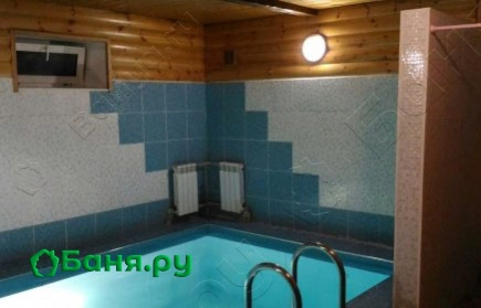 Русская баня с бассейном