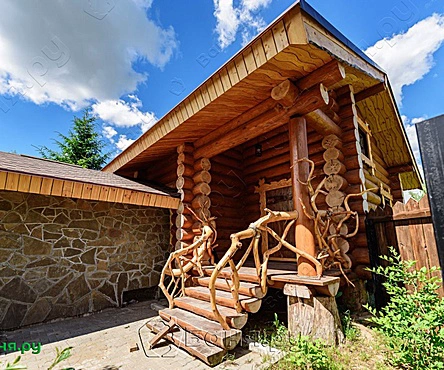 Русская баня на дровах