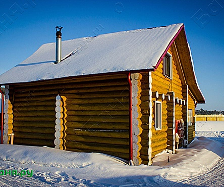 Баня русская с мансардой