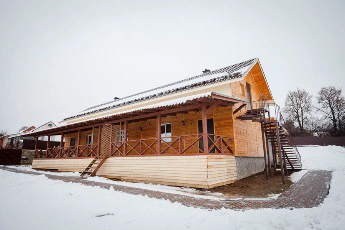 Баня на дровах Елькино