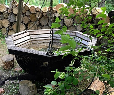 Баня на дровах