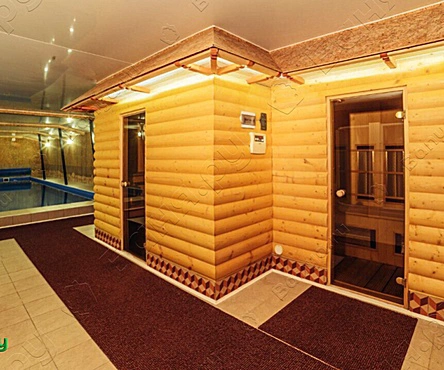 Сауна с бассейном