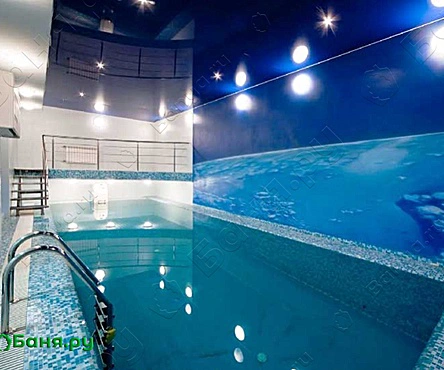 Сауна на базе отдыха Village Enisey