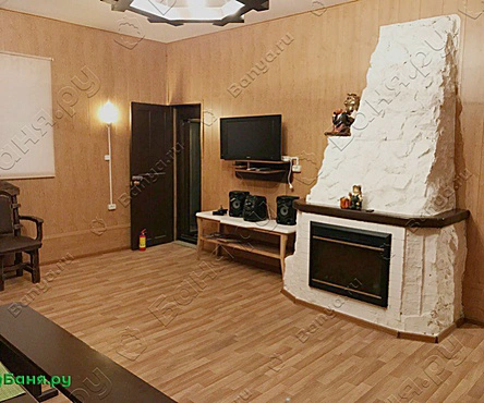 Русская баня на дровах