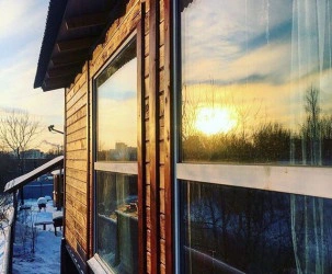 Баня на дровах Vdacha