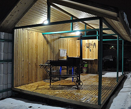 Баня на дровах