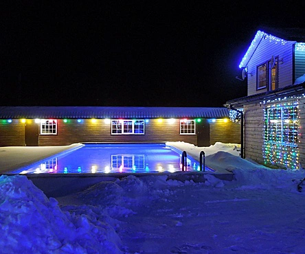 Русская баня на дровах