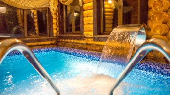 Баня-дом Лунный кот