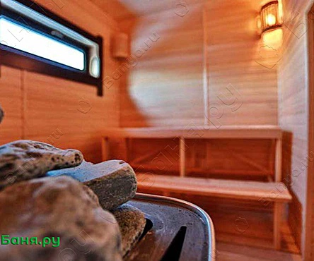 Русская баня на дровах