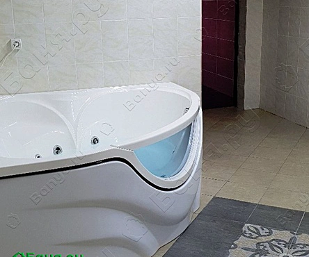 Финская сауна с джакузи