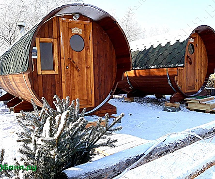 2 Кедровые Бани-бочки