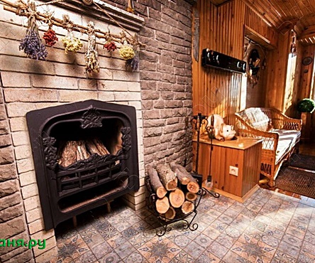 Баня на дровах