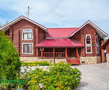 Сауна с бассейном