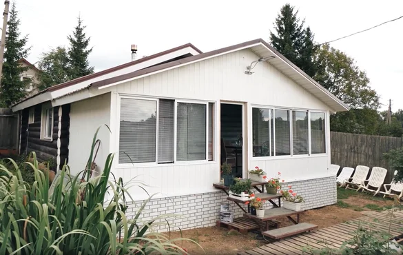 Баня на дровах