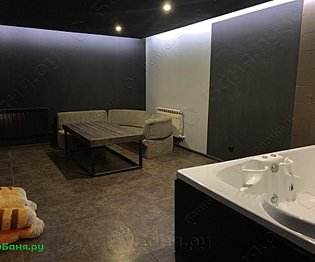 Русская баня с джакузи