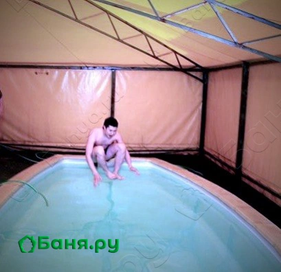 Баня на дровах