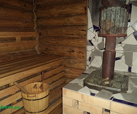 Дом-баня на дровах