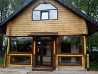 Русская баня на дровах Арт баня