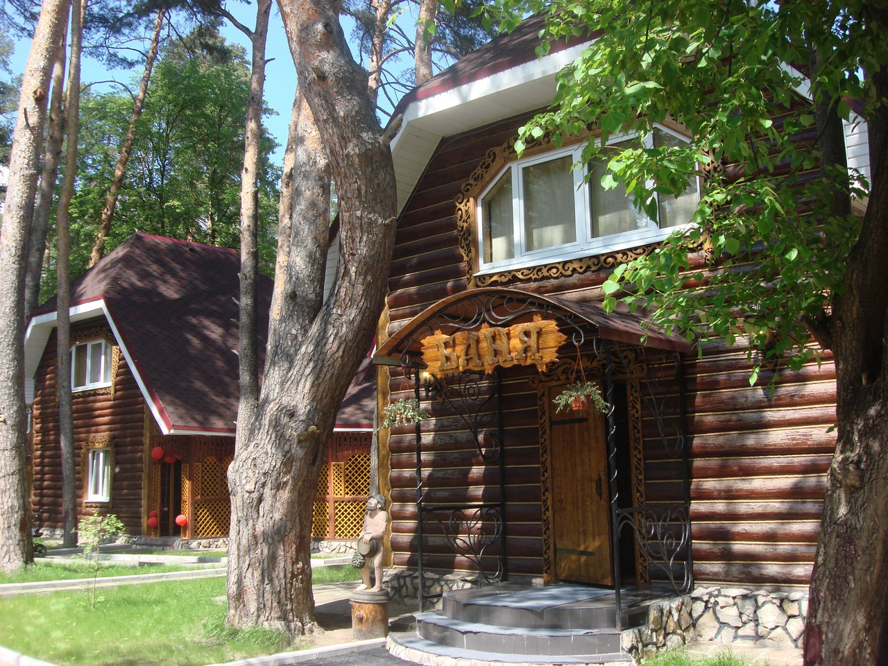 Баня парк-отеля Сосновый Бор