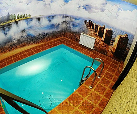 Сруб на дровах