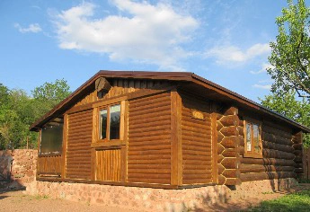 Туровские бани на дровах