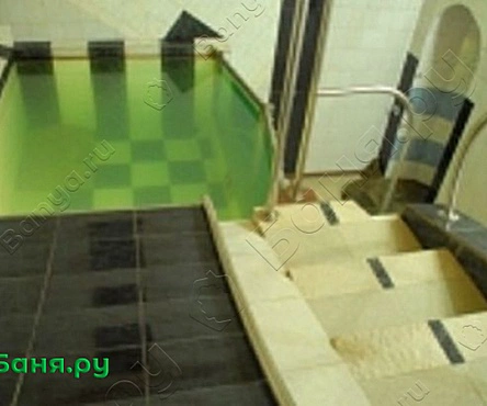 Сауна с горкой