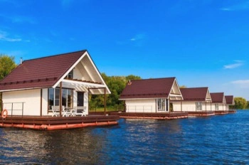Банный комплекс на воде Ласточка