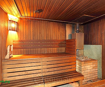 Русская баня на дровах