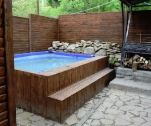 Баня на дровах Галант