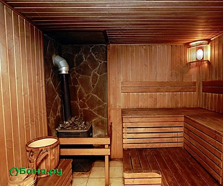 Баня на дровах