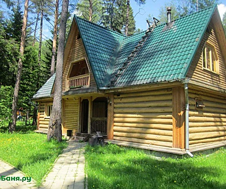 Баня на базе отдыха Мана