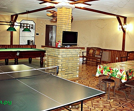 Сауна с бильярдом