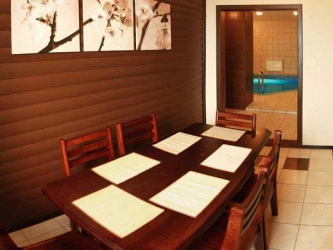 Сауна в отеле Ривьера