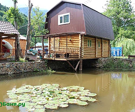 Баня рубленная