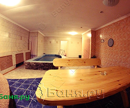 Сауна с бассейном