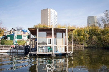 Банный комплекс на воде Островок