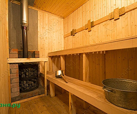 Русская баня на дровах