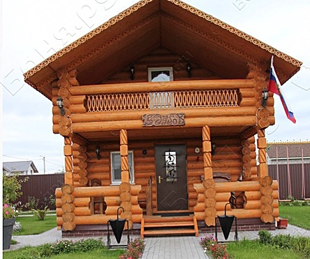 Русская баня на дровах