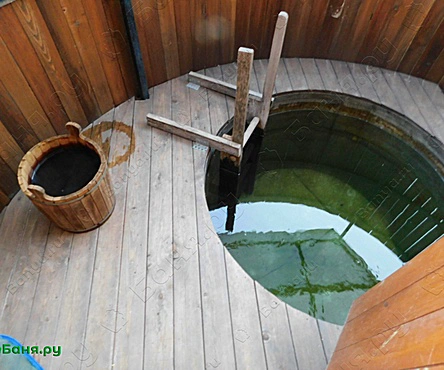 Баня на дровах