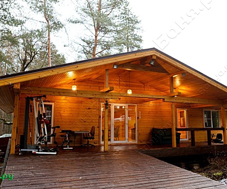 Баня на дровах